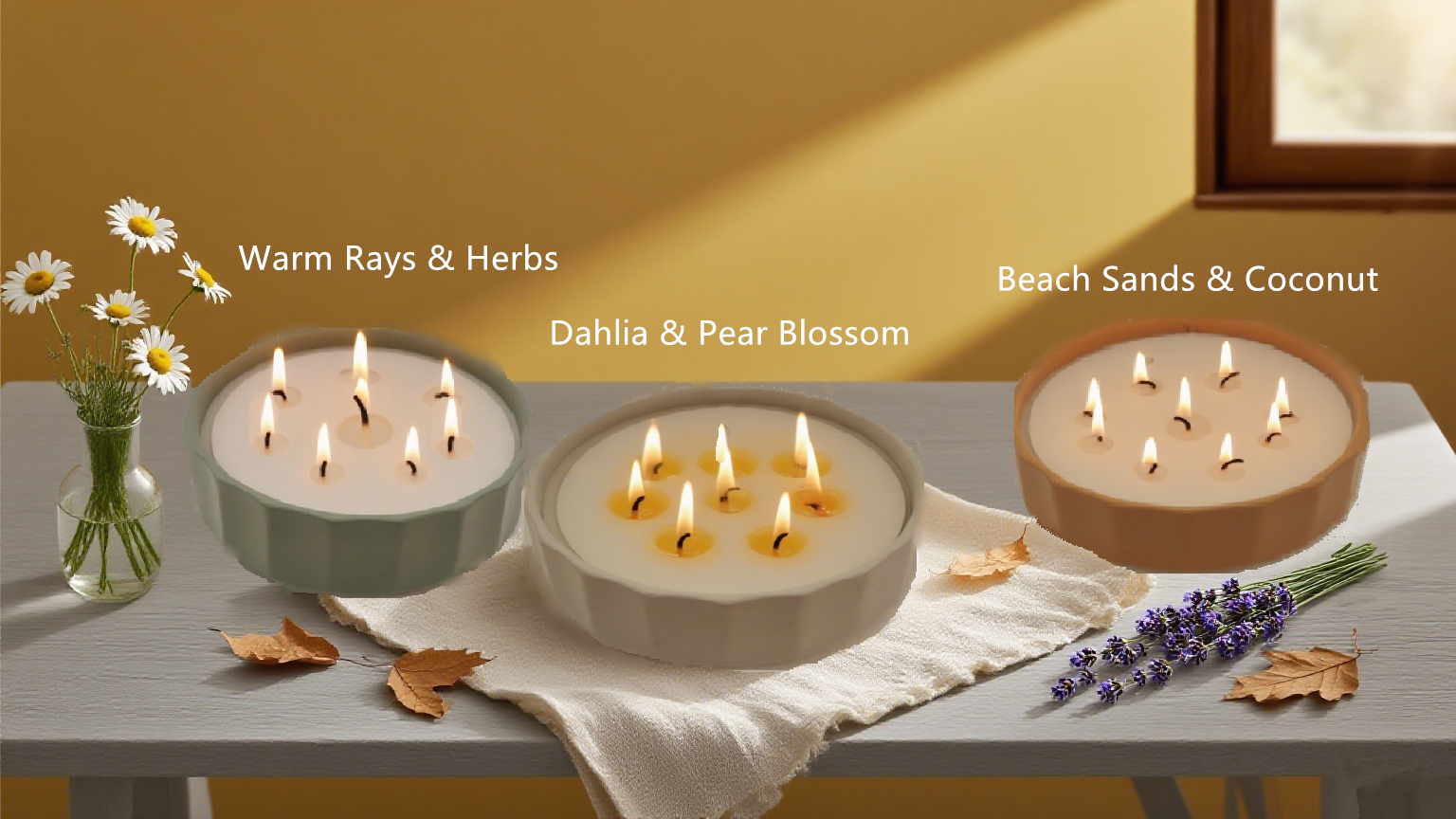 9-Wick Jumbo Ceramic